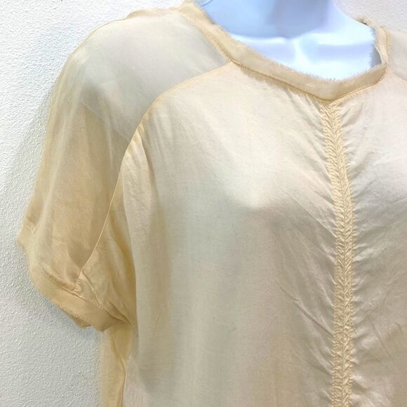 Zara Light Beige Pullover Blouse - Picture 5 of 7